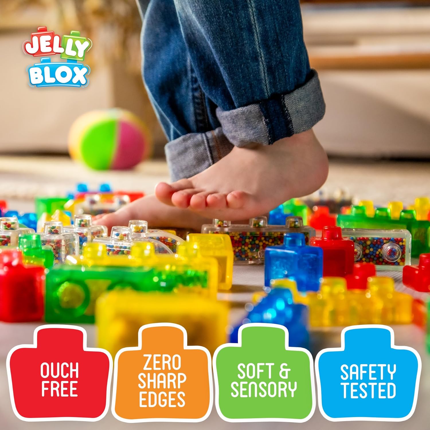 Goliath Games - Jelly Blox - Boerderijdieren - 6dlg.