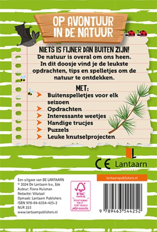 Op avontuur in de natuur: weetjes, spelletjes, tips