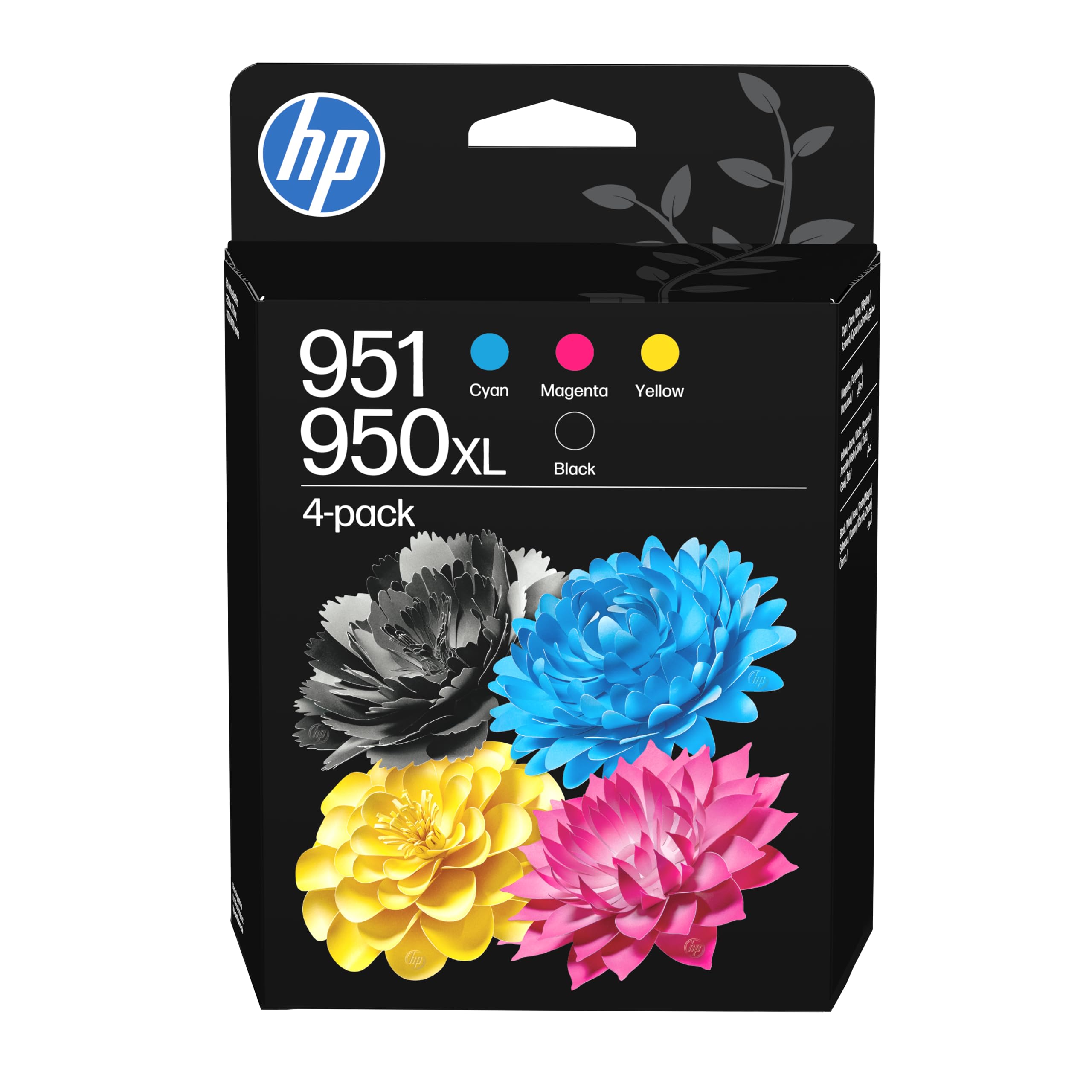 Hp 951Cmy/950Xlblk Combo 4-Pack