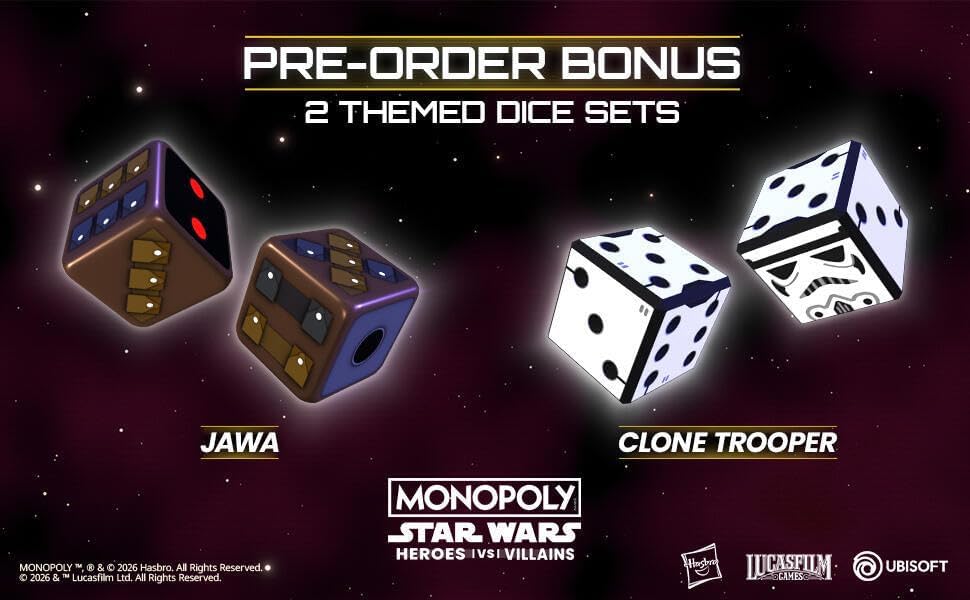 Monopoly: Star Wars Heroes vs Villains (Switch) Nintendo Switch