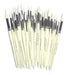 Major Brushes White Synthetic Sable Set of 60