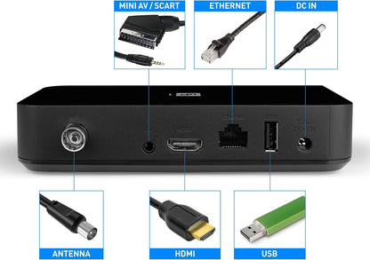 Smart Box Up1 4K Android Tv T2