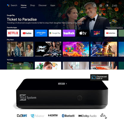 Smart Box Up1 4K Android Tv T2