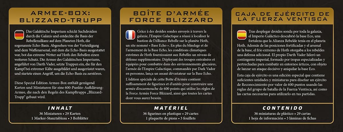 Asmodee | Star Wars: Legion – Blizzard Force Special Edition Army Box | Miniatures Game | Ages 14+ | 2 Players | 90 Minutes Playing Time