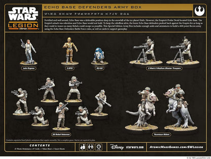 Asmodee | Star Wars: Legion – Echo Base Defenders Special Edition Army Box | Miniatures Game | Ages 14+ | 2 Players | 90 Minutes Playing Time