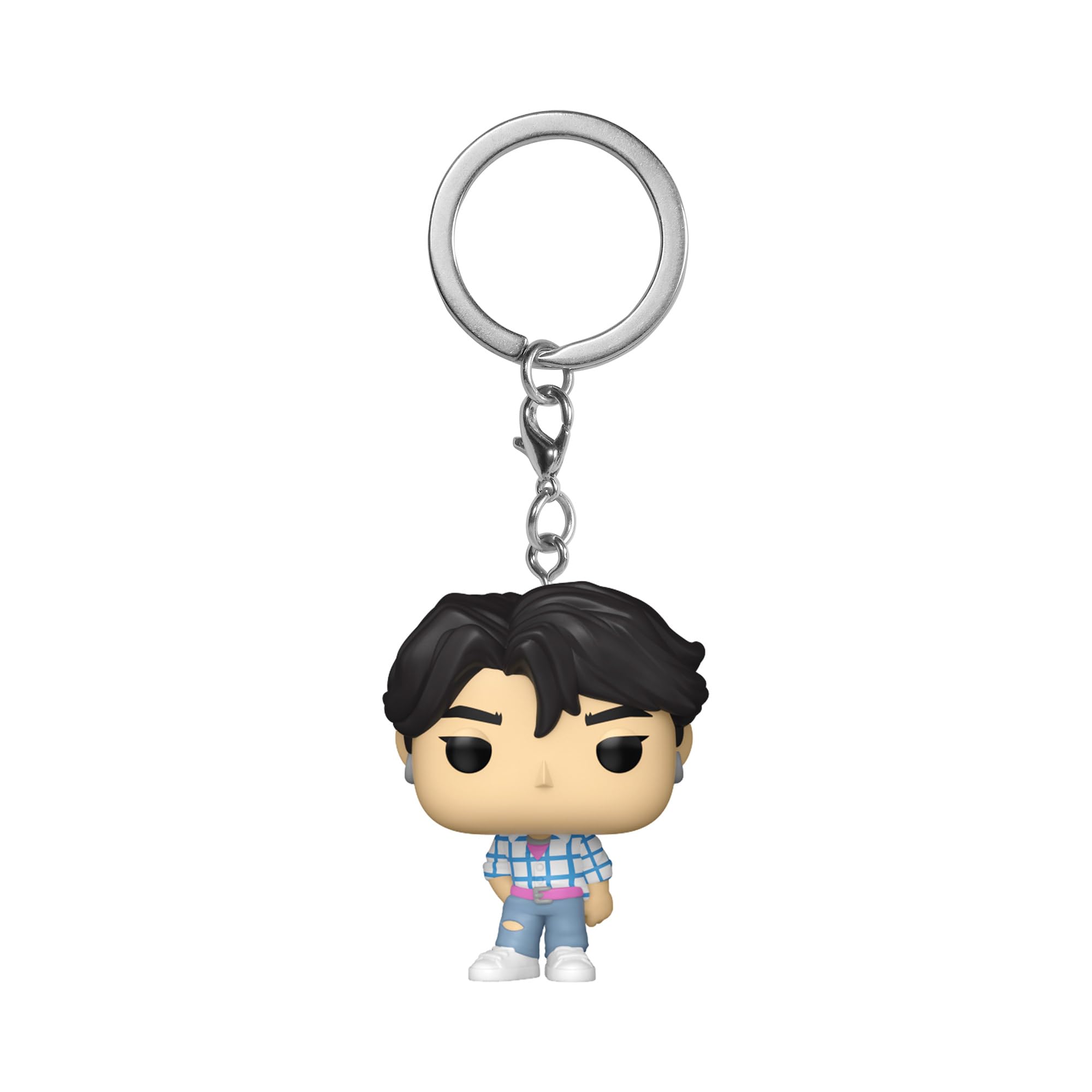 Funko POP! Keychain: Netflix - KPOP Demon Hunters - Jinu Novelty Keyring - Collectable Mini Figure - Stocking Filler - Gift Idea - Official Merchandise - Backpack Decor
