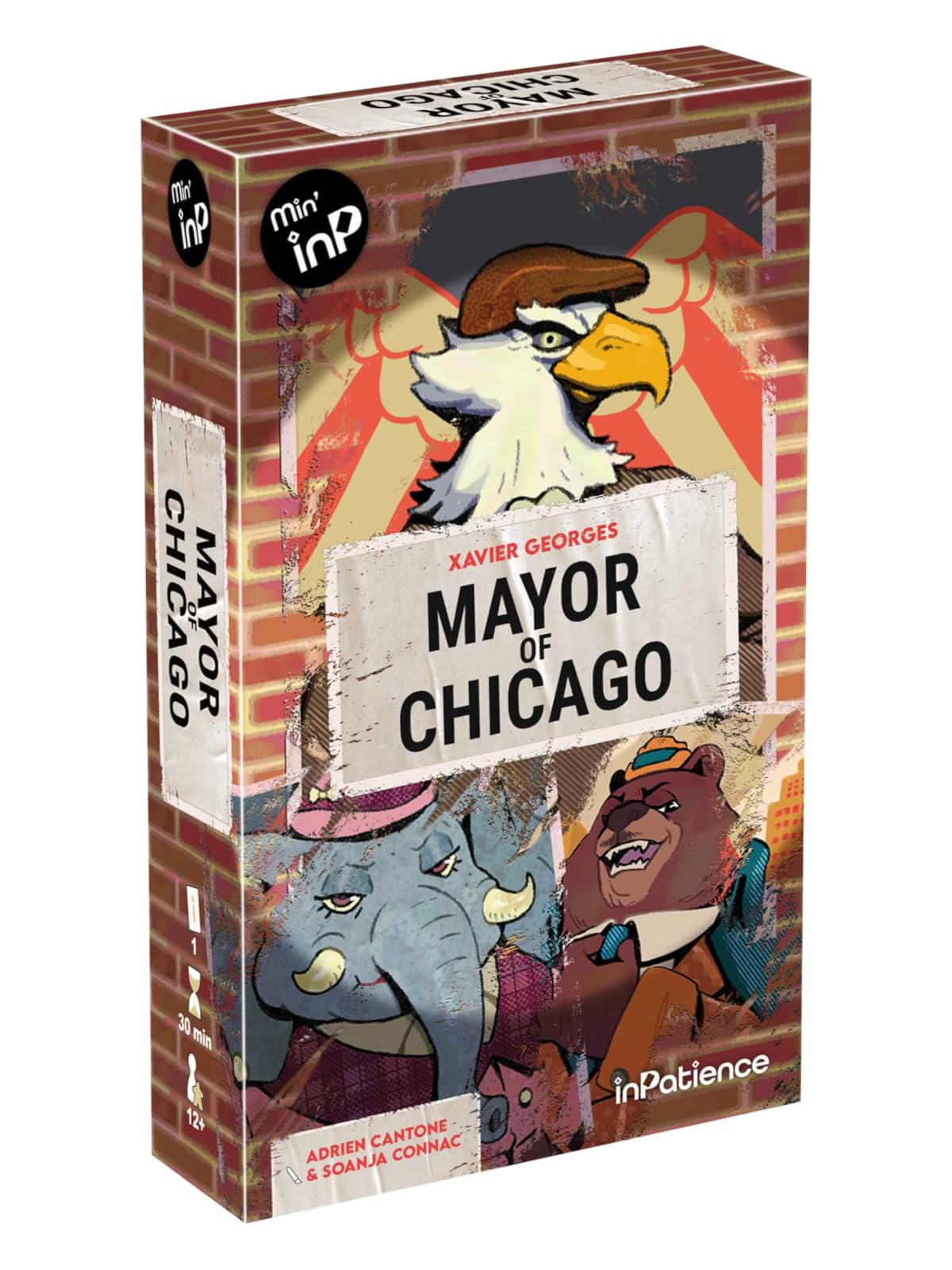 Mayor of Chicago | Card Game | Ages 12+ | 1 Players | 30+ Minutes Playing Time
