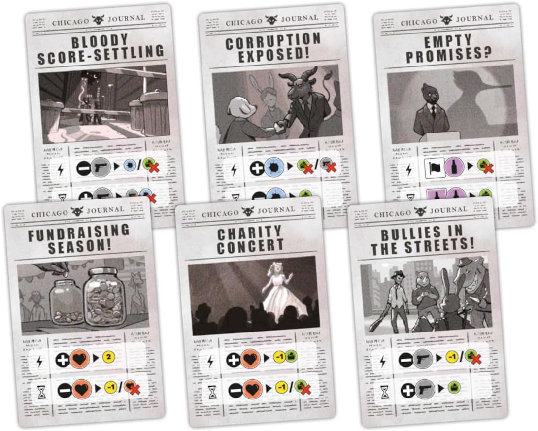 Mayor of Chicago | Card Game | Ages 12+ | 1 Players | 30+ Minutes Playing Time