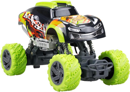 EXOST Op afstand bediende auto - X Crawler 2,4 Ghz - Oplaadbare Batterij - Voor- en Achtervering - Kinderspeelgoed - Vanaf 5 jaar