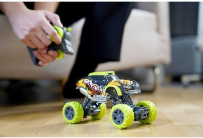 EXOST Op afstand bediende auto - X Crawler 2,4 Ghz - Oplaadbare Batterij - Voor- en Achtervering - Kinderspeelgoed - Vanaf 5 jaar