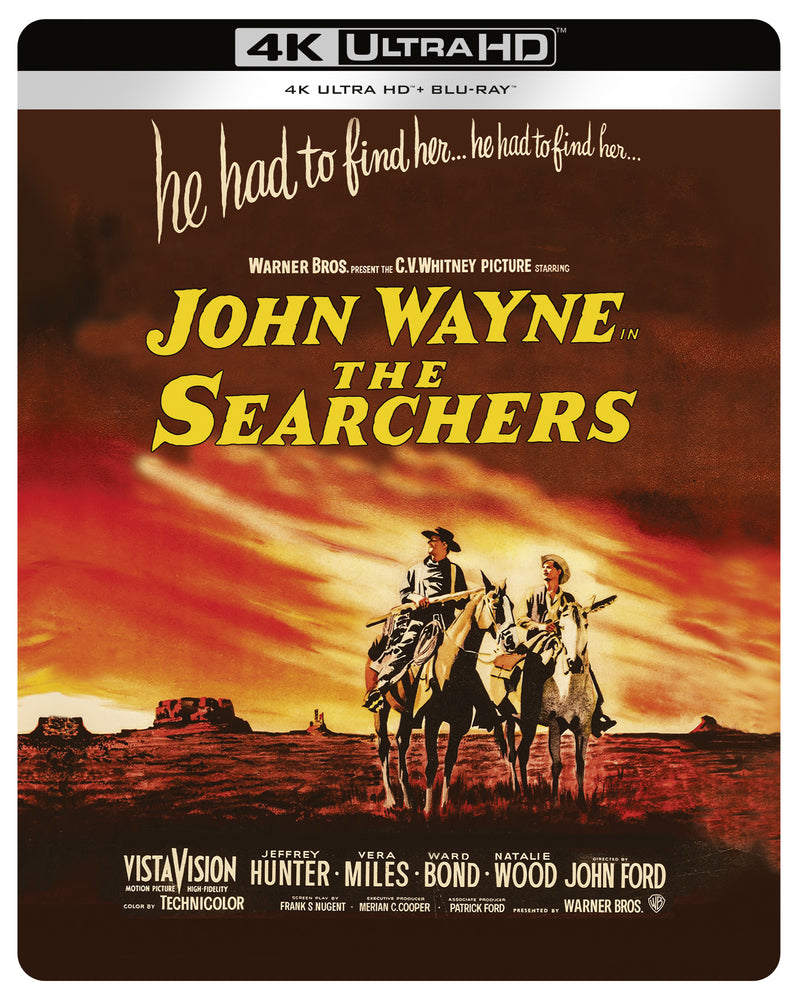 The Searchers Limited Edition 4K UHD Steelbook