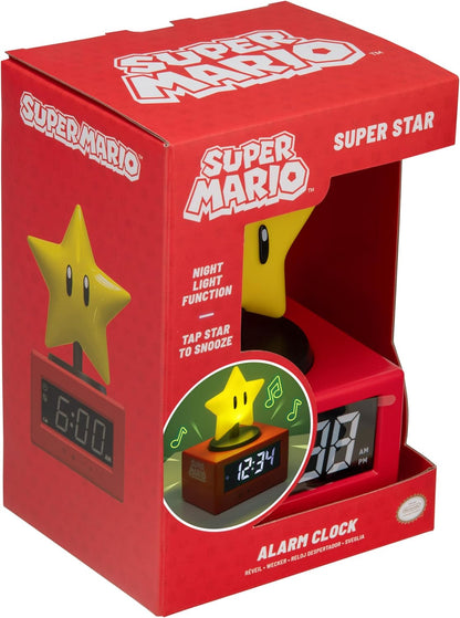 Paladone Icons: Super Mario - Super Star Alarm Clock (Pp13708Nn)