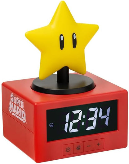Paladone Icons: Super Mario - Super Star Alarm Clock (Pp13708Nn)