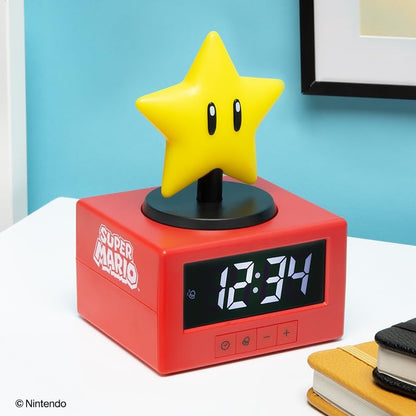 Paladone Icons: Super Mario - Super Star Alarm Clock (Pp13708Nn)
