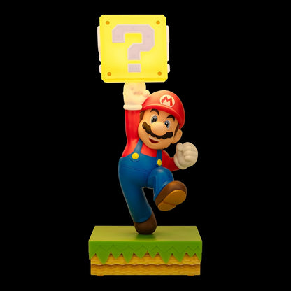 Paladone Super Mario Diorama Light – 35cm Tap-Activated Lamp with 3 Brightness Settings & Official Sound, USB Powered Bedroom & Gaming Room Decor – Nintendo Collectible Gift