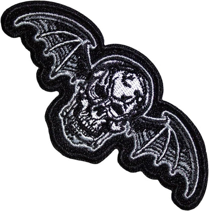 Avenged Sevenfold Deathbat Cut-Out Woven Patch One Size