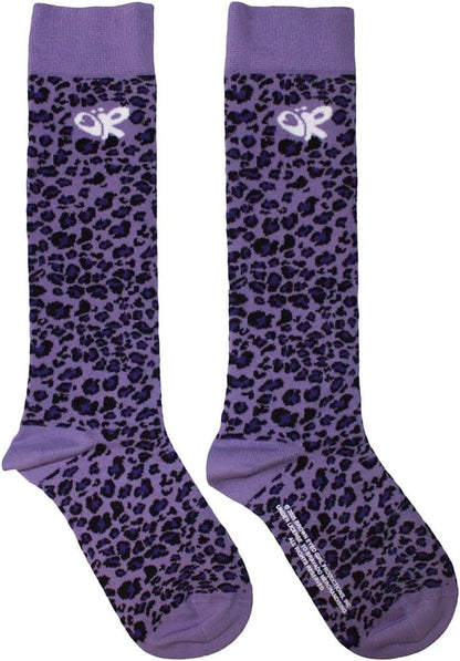 Olivia Rodrigo Leopard Print Knee High Socks One Size