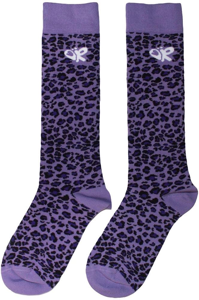 Olivia Rodrigo Leopard Print Knee High Socks One Size