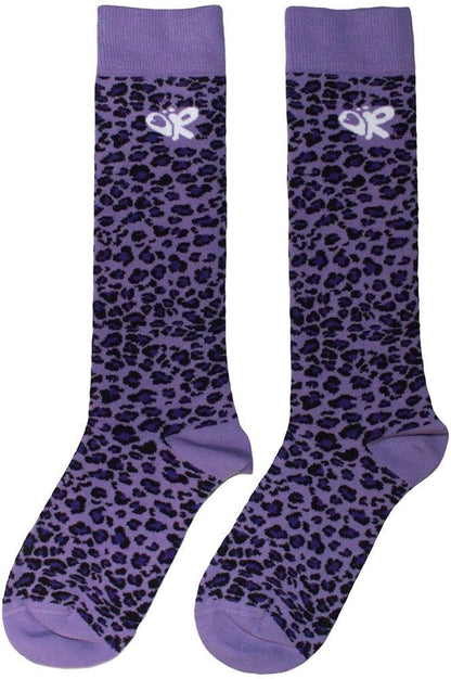 Olivia Rodrigo Leopard Print Knee High Socks One Size
