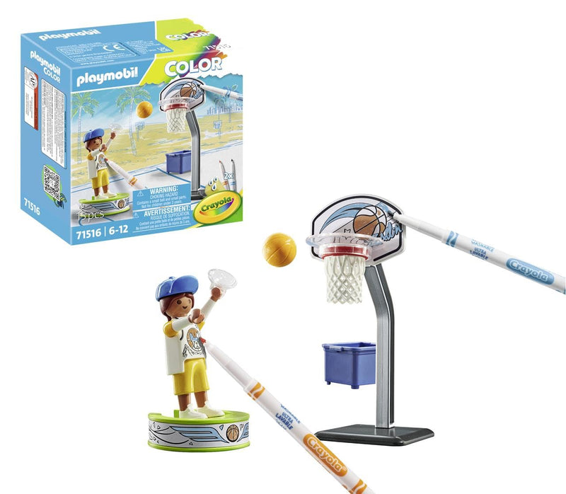 PLAYMOBIL Skater with Basketball