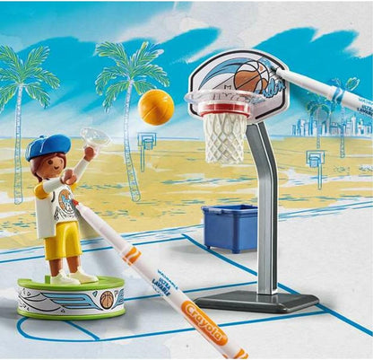 PLAYMOBIL Skater with Basketball