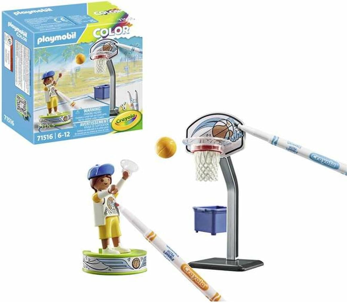PLAYMOBIL Skater with Basketball