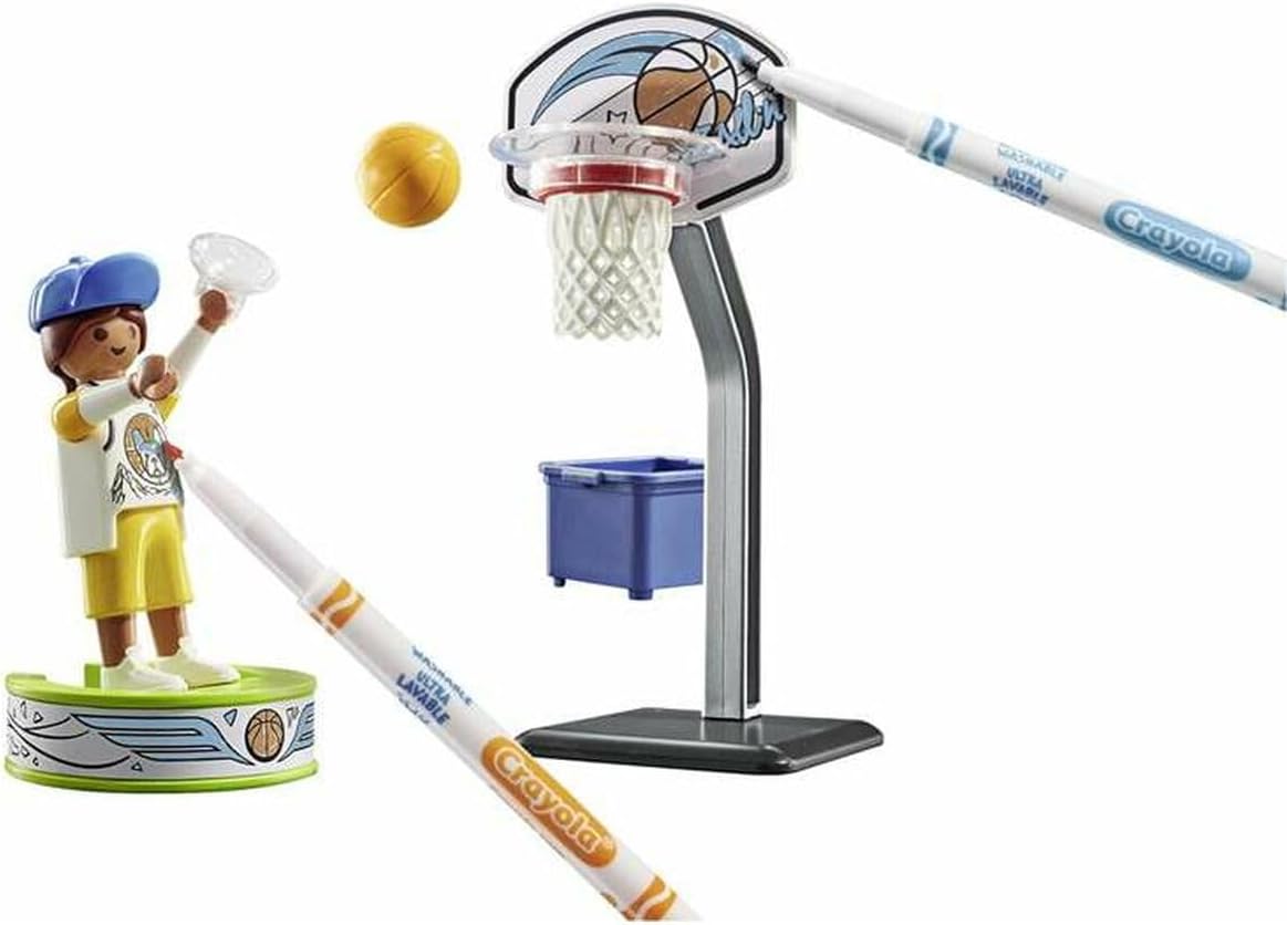 PLAYMOBIL Skater with Basketball