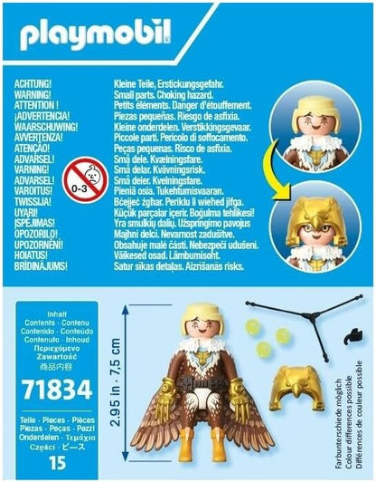Playmobil Superhero Collectible Blue Voltage – Articulated Figure with Lightning‑Power Accessories