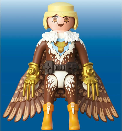 Playmobil Superhero Collectible Blue Voltage – Articulated Figure with Lightning‑Power Accessories