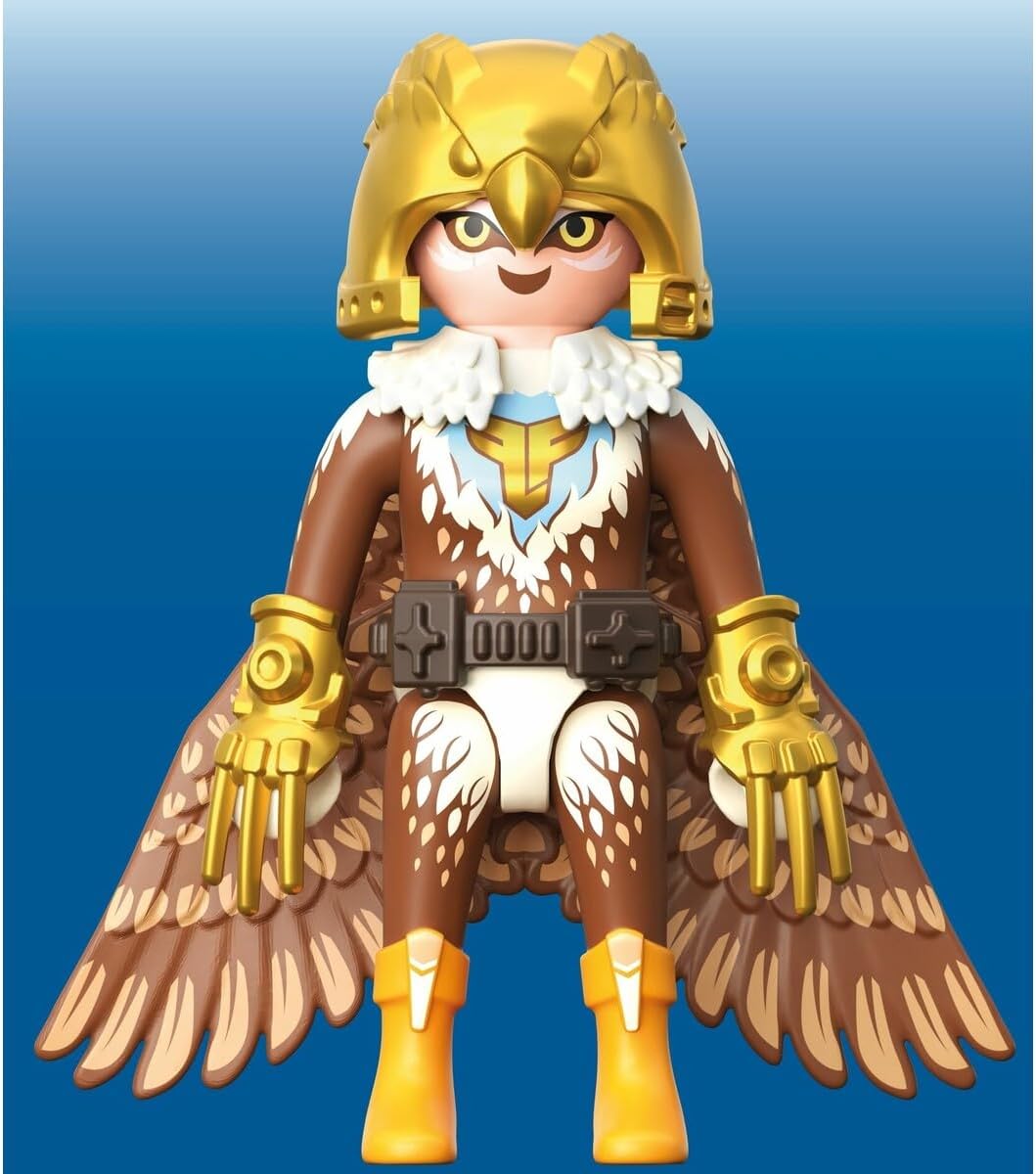 Playmobil Superhero Collectible Blue Voltage – Articulated Figure with Lightning‑Power Accessories