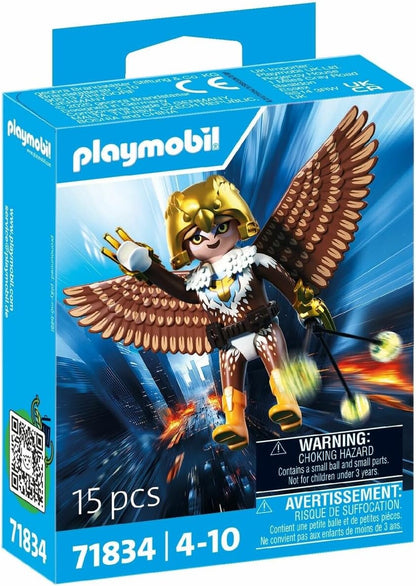 Playmobil Superhero Collectible Blue Voltage – Articulated Figure with Lightning‑Power Accessories