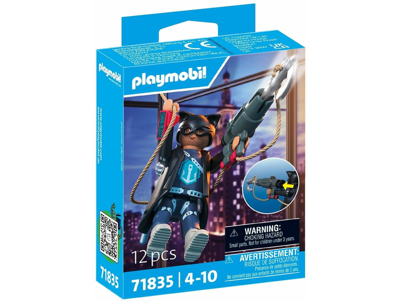 Playmobil Lady Falcon Collectible Superhero – Articulated Hero Figure with Falcon‑Wing Armor and Power Accessories