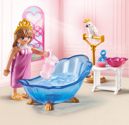 Playmobil Royal Bathtub – Elegant Princess Bathroom Set with Accessories, Imaginative Role‑Play Toy for Kids Ages 4+