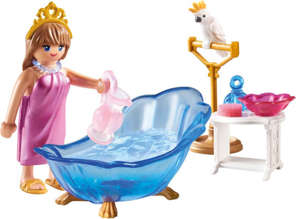 Playmobil Royal Bathtub – Elegant Princess Bathroom Set with Accessories, Imaginative Role‑Play Toy for Kids Ages 4+