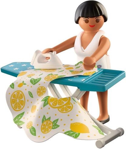 PLAYMOBIL Special Plus 71878 Stylist – Summer Party Outfit Set with Dress, Skirt, Ironing Board & Accessories – Ages 4+