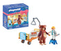 Playmobil Get Well Soon – Patient Figure with Crutches & Care Accessories, Imaginative Role‑Play Toy for Kids Ages 4+