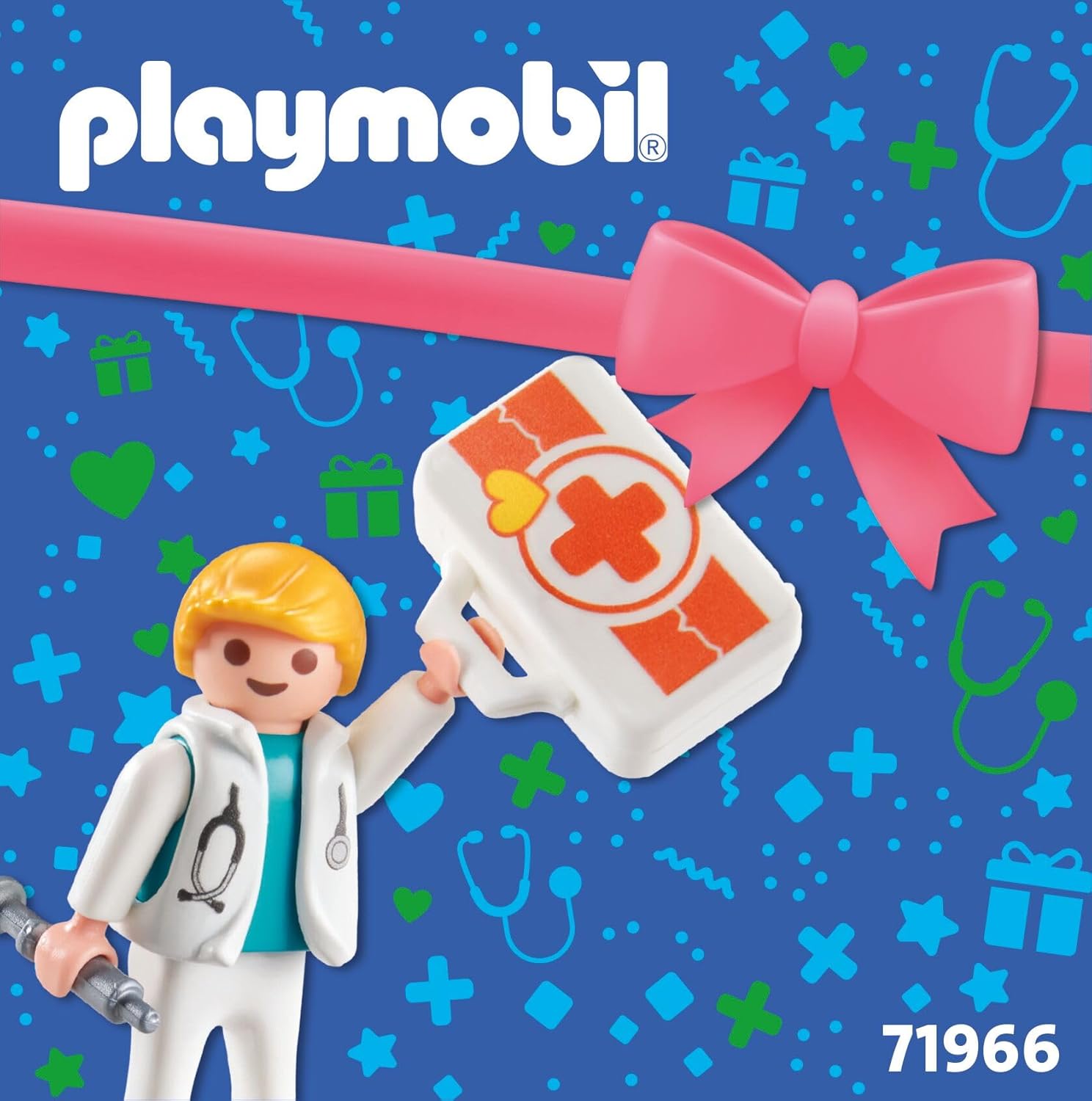 Playmobil Get Well Soon – Patient Figure with Crutches & Care Accessories, Imaginative Role‑Play Toy for Kids Ages 4+
