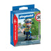 Playmobil Police Officer with Speed Detector – Traffic Safety Playset with Radar Gun, Road Sign & Accessories, Ages 4+