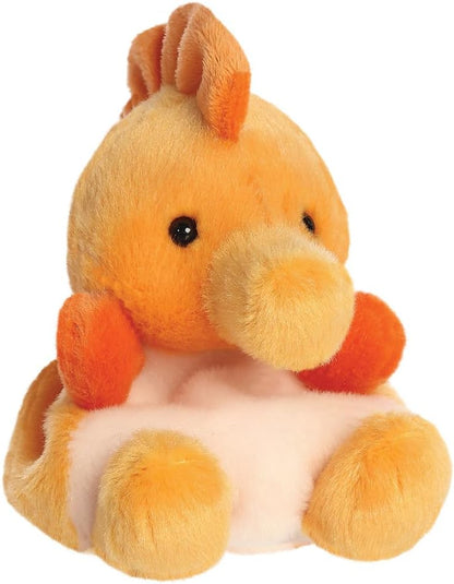 AURORA 34148, Palm Pals Felipe Seahorse, 13cm, Soft Toy, Orange