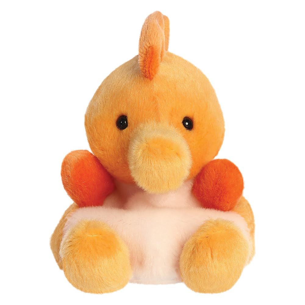 AURORA 34148, Palm Pals Felipe Seahorse, 13cm, Soft Toy, Orange
