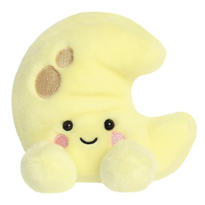 AURORA 34150, Palm Pals Evelyn Crescent Moon, 13cm, Soft Toy, Yellow