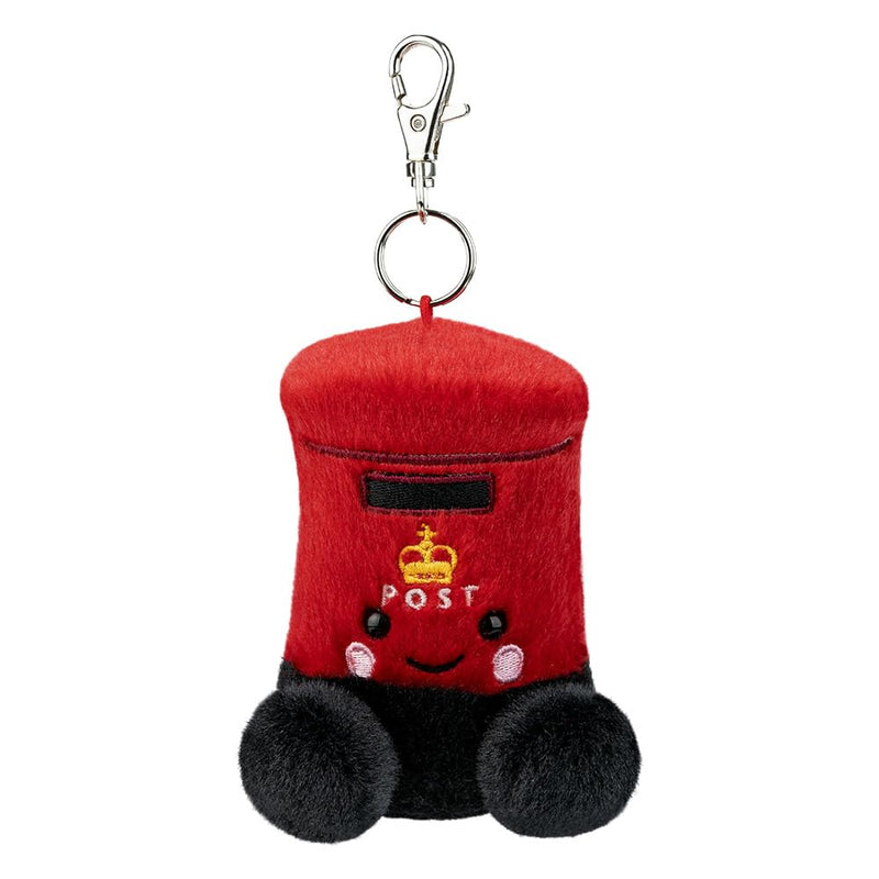 AURORA, 61656, Palm Pals Bobby Post Box Clip-On, 10cm, Soft Toy, Red