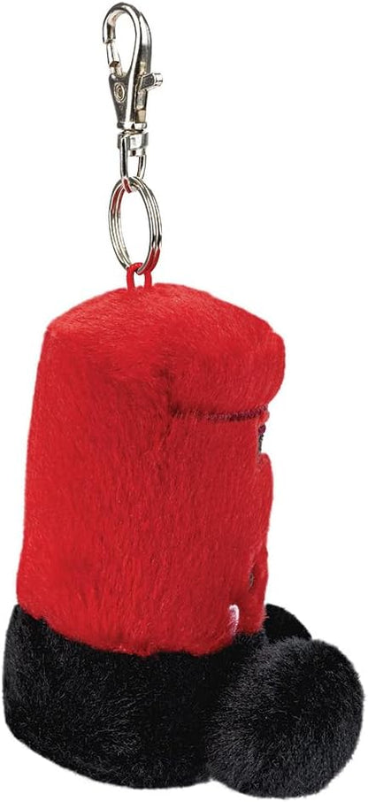 AURORA, 61656, Palm Pals Bobby Post Box Clip-On, 10cm, Soft Toy, Red