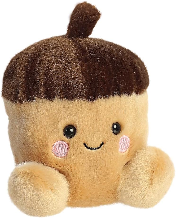 AURORA 99222, Palm Pals Oak Acorn, 13cm, Soft Toy, Brown
