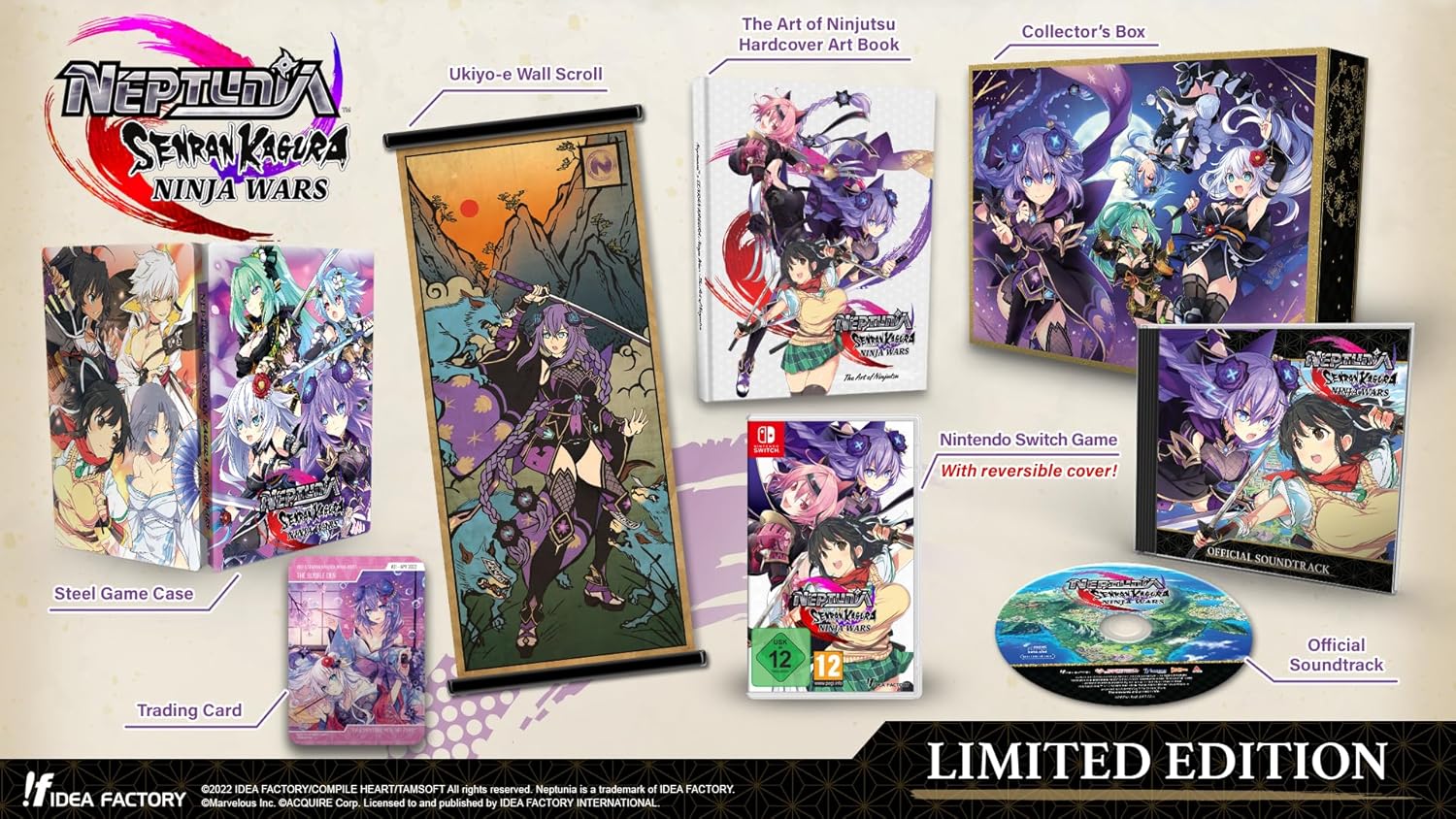 Neptunia x SENRAN KAGURA: Ninja Wars - Limited Edition (Nintendo Switch
