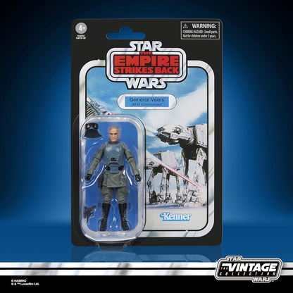 Star Wars The Vintage Collection General Veers (AT-AT Commander), Premium Action-Figur zum Sammeln Imperium schlägt zurück (9,5 cm