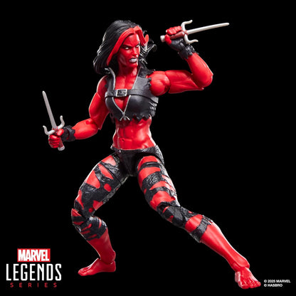 Hasbro – Marvel Legends Series – Figurine Hulk Rouge de la Mer des Caraïbes – Collection Comics – Hulk – Taille 15,2 cm – Authentique – G2082