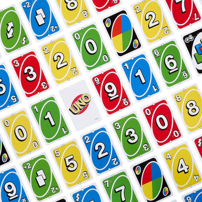 Mattel Games UNO Braille Card Game with Deck Specially Designed for Blind & Low-Vision Players for Kids, Family Nights & Parties, JMK87