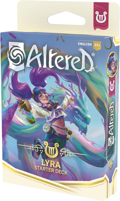 Equinox , Altered: Beyond the Gates - Lyra Starter Deck , Collectible Trading Card Game , Ages 13+ , 2 Players , 20-30 Minutes Playing Time