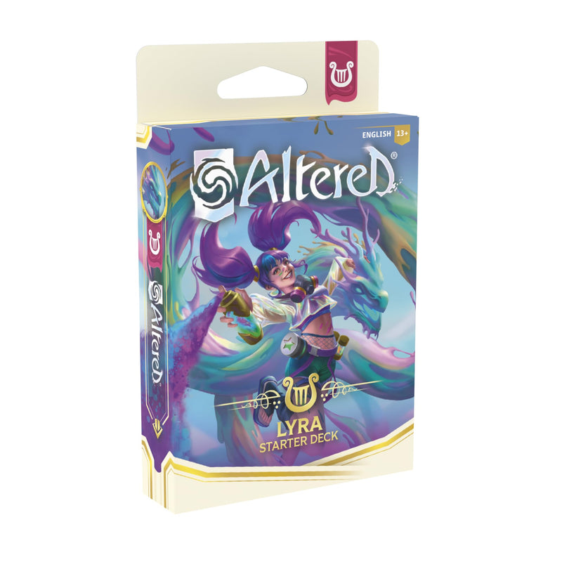 Equinox , Altered: Beyond the Gates - Lyra Starter Deck , Collectible Trading Card Game , Ages 13+ , 2 Players , 20-30 Minutes Playing Time